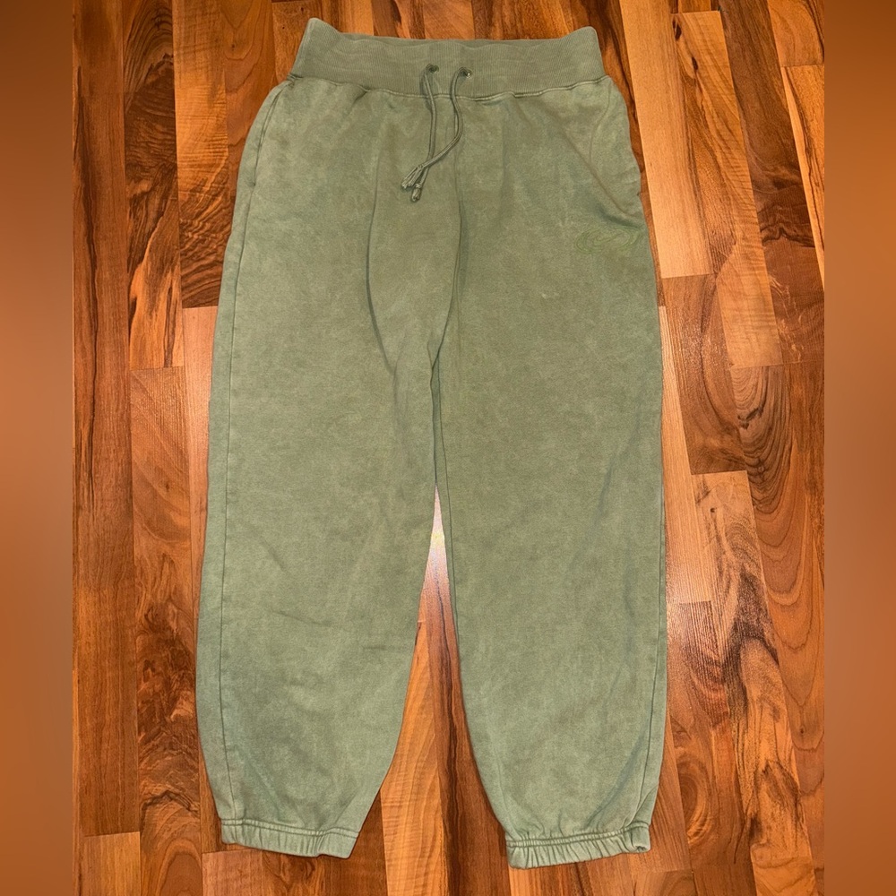 Nike Olive Green Fleece Jogger Pants